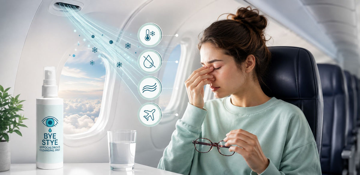 Dry Eyes On Long Flights: Cabin Air Survival Guide