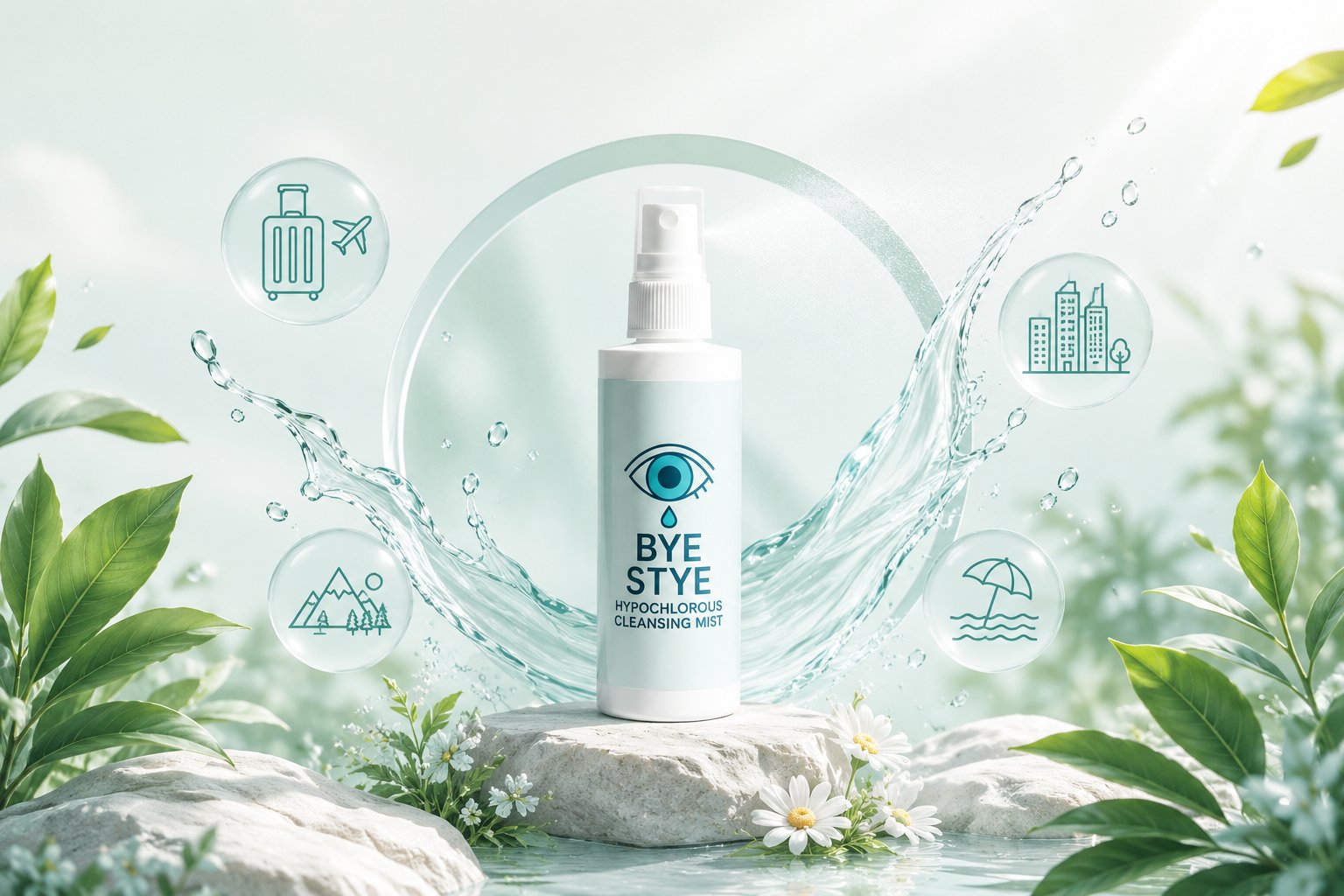 BYE STYE Hypochlorous Facial Mist | Stay Refreshed Anywhere