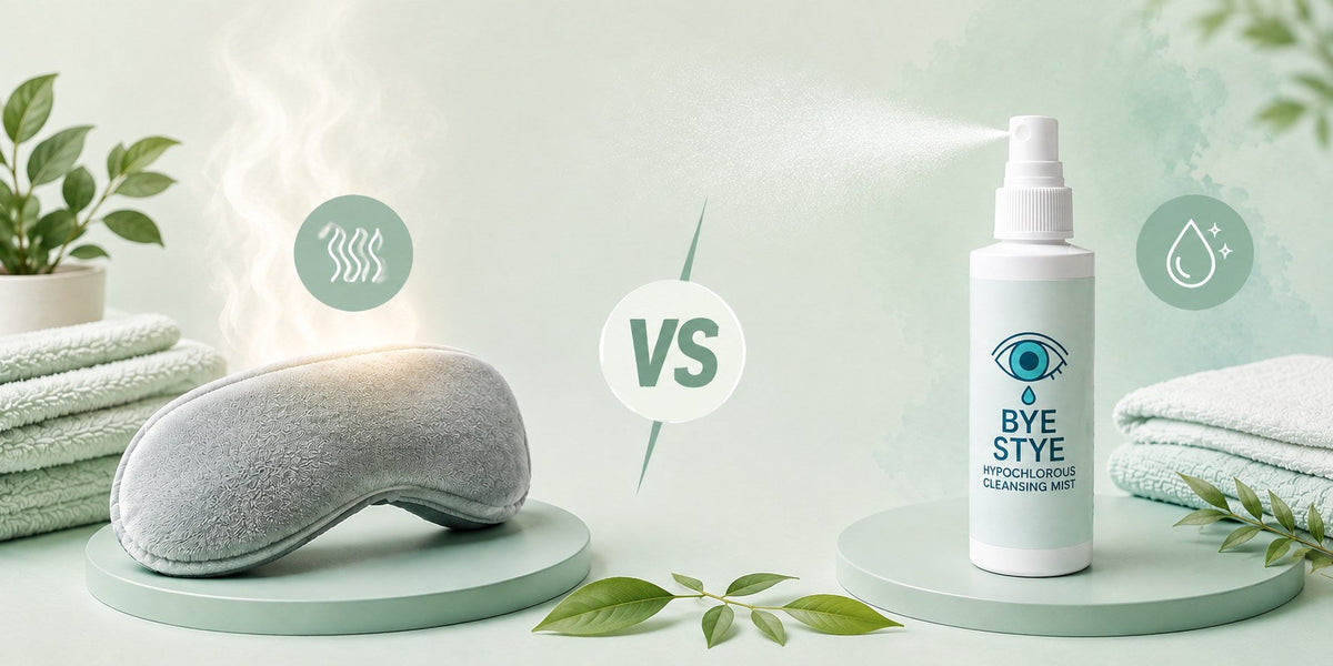 Warm Compress vs Hypochlorous Mist: Do You Need Both?