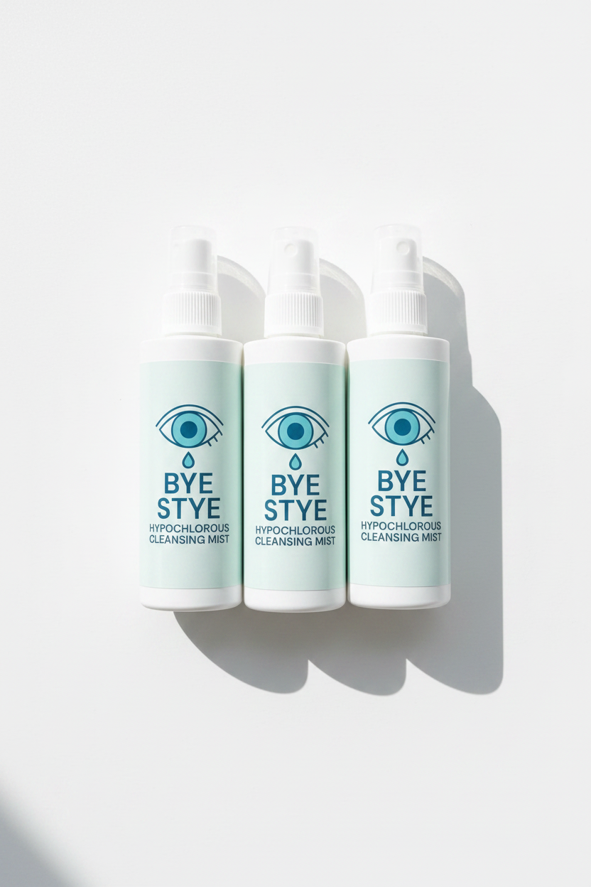 BYE STYE x3 Hypochlorous Facial Mist (100ml) Bundle
