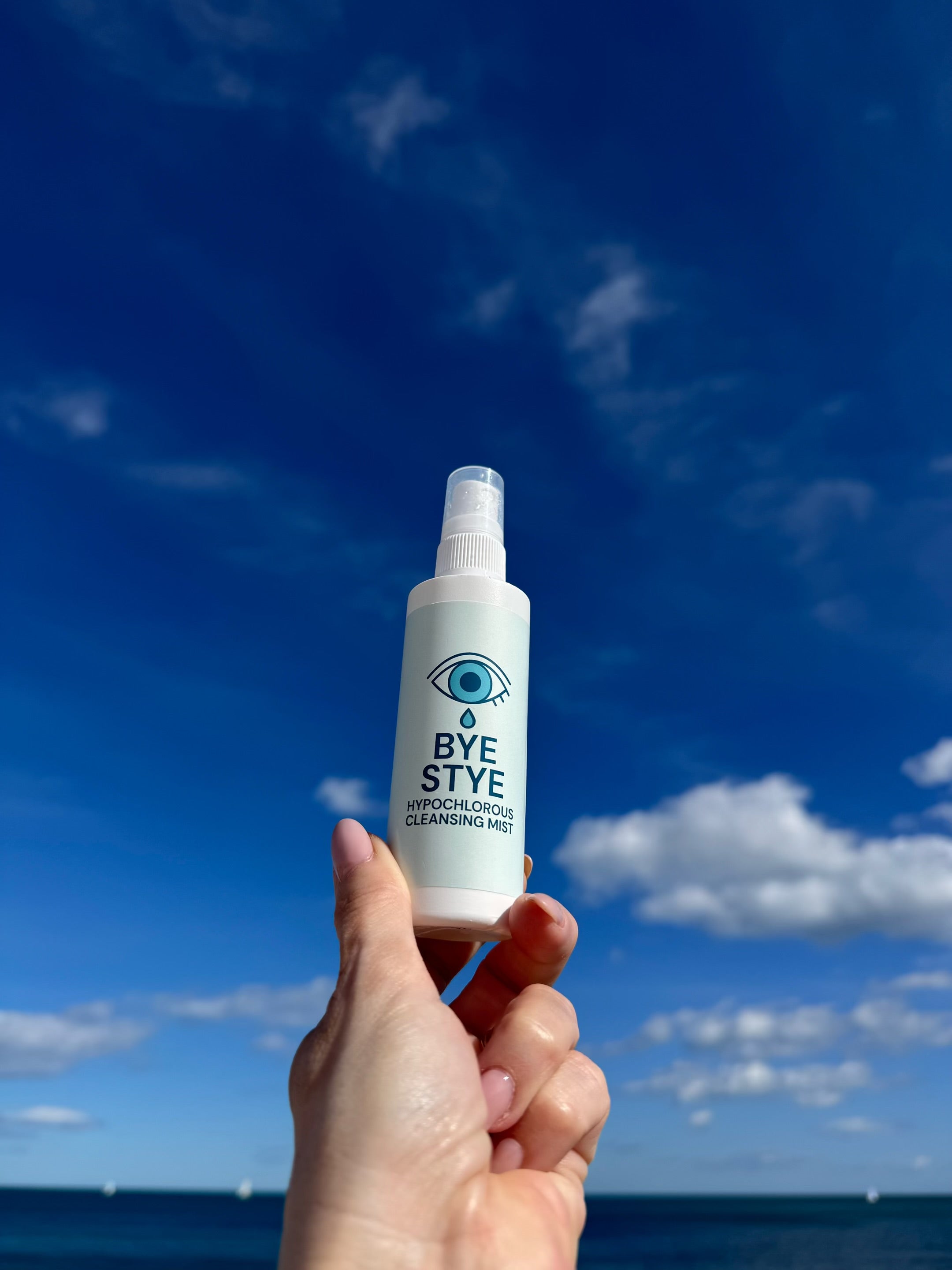 BYE STYE – Wholesale Box of 12 bottles (100ml Hypochlorous Facial Mist)